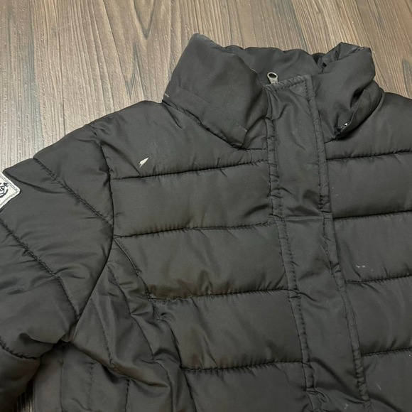 Women’s Polo Black Winter Poli Zip Trench Coat - Picture 5 of 5